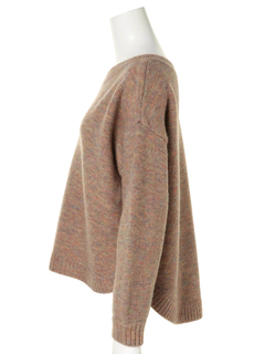 Roine'(ロイン) |Alpaca mix Asymmetry KNIT