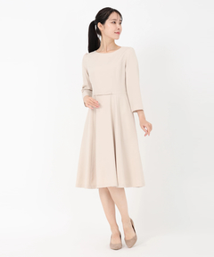 ウエストリボンワンピース